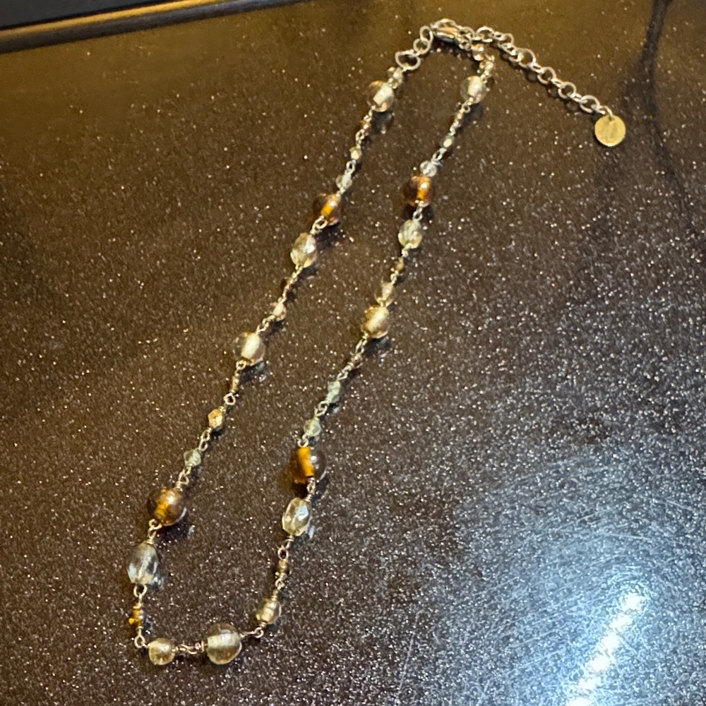 Anne Klein Multi Beaded Necklace